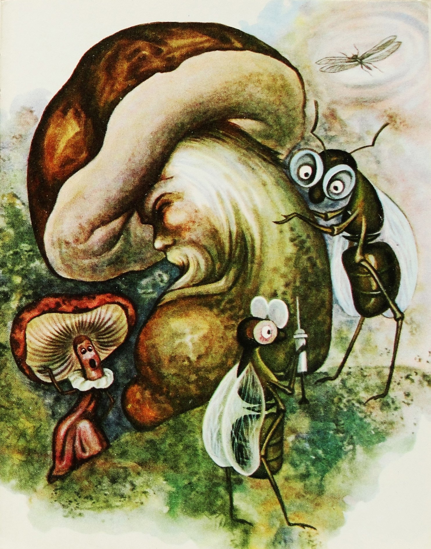"Travelers" by Petro Kozlanyuk Illustrator Ivan Kryslach mushroom