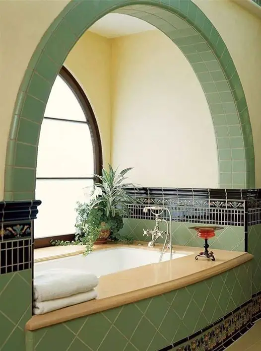 An Art Deco bathroom from the 1930s