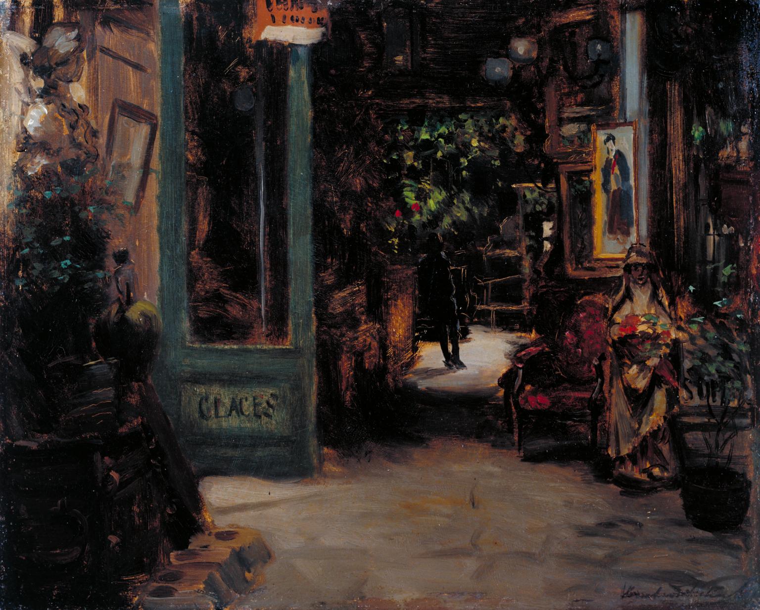 Old Curiosity Shop, Dieppe c.1895 Bernard Sickert