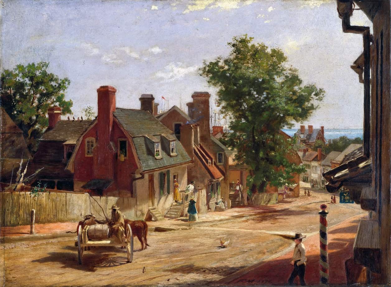 Francis Blackwell Mayer - Old Annapolis, Francis Street