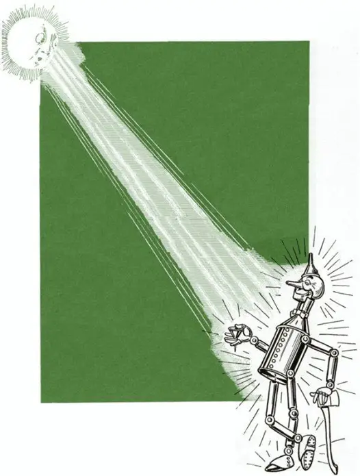 Illustration by W.W. Denslow from "The Wonderful Wizard of Oz" tin man