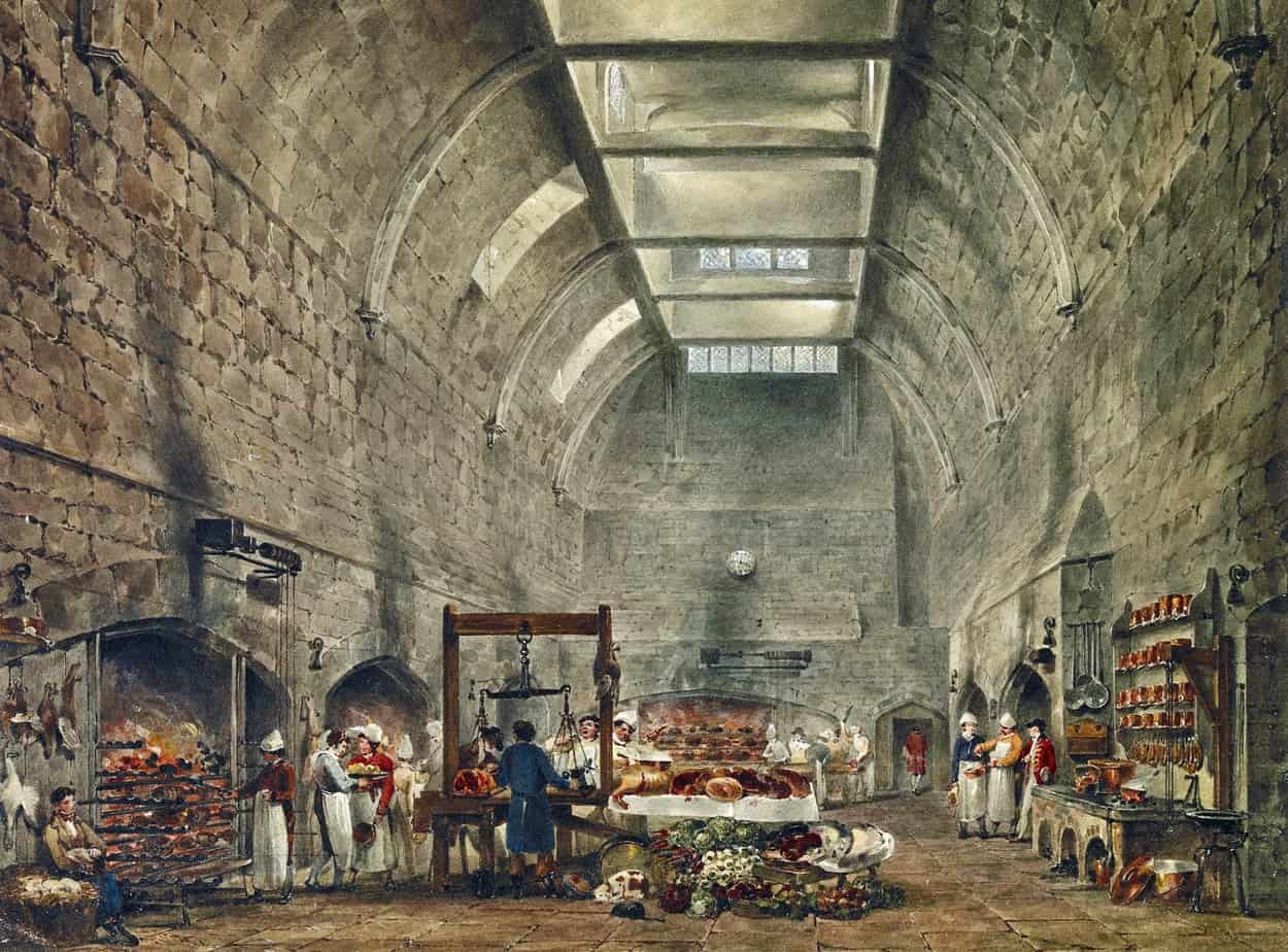 James Stephanoff - Windsor Castle, Kitchen