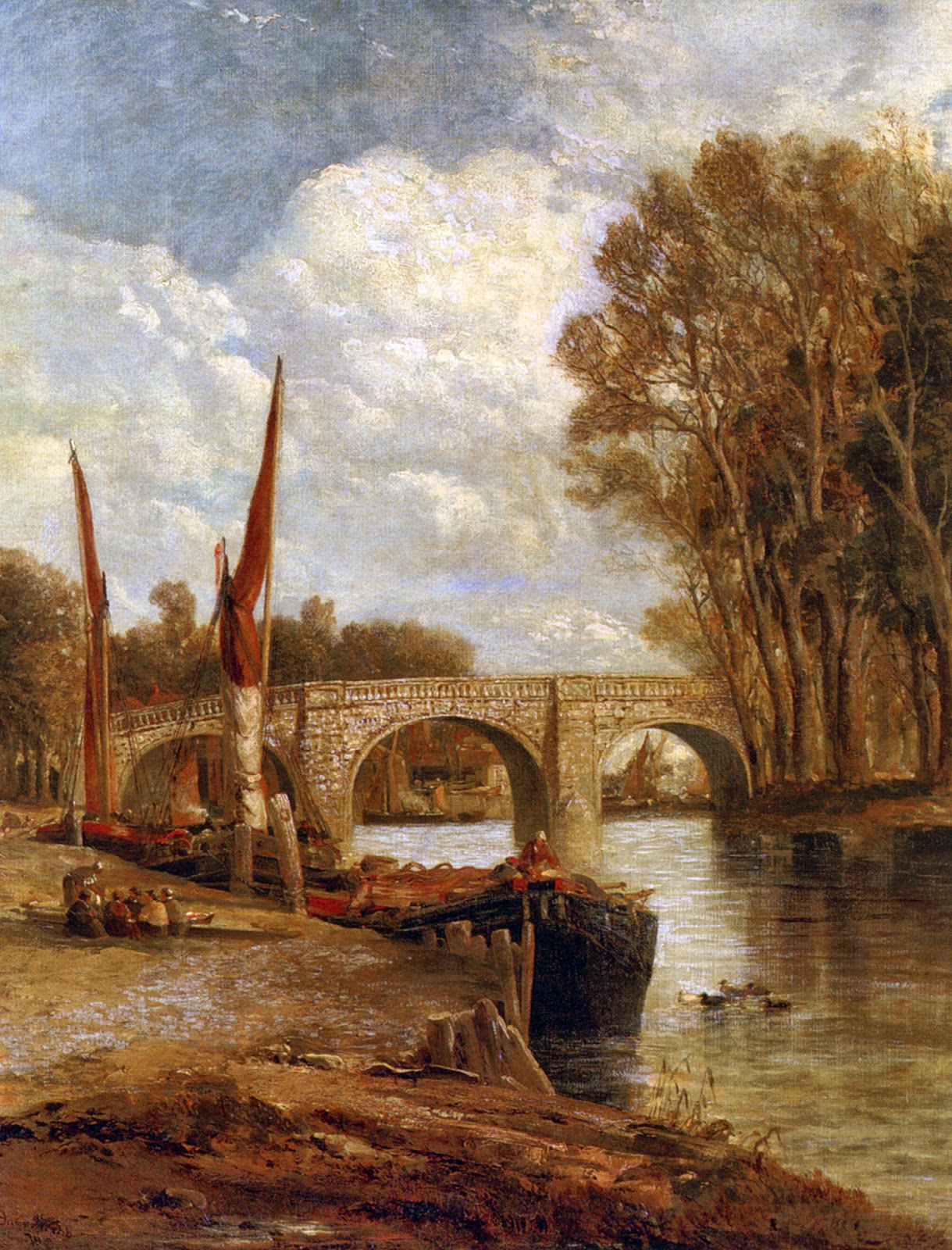 James Webb - Kew Bridge 1874
