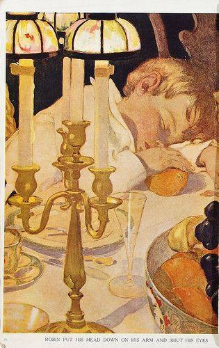 Jessie Willcox Smith, from The Now-A-Days Fairy Book (1922) lighting