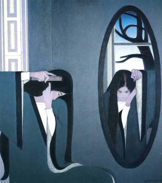 The Mirror. Will Barnet, 1981