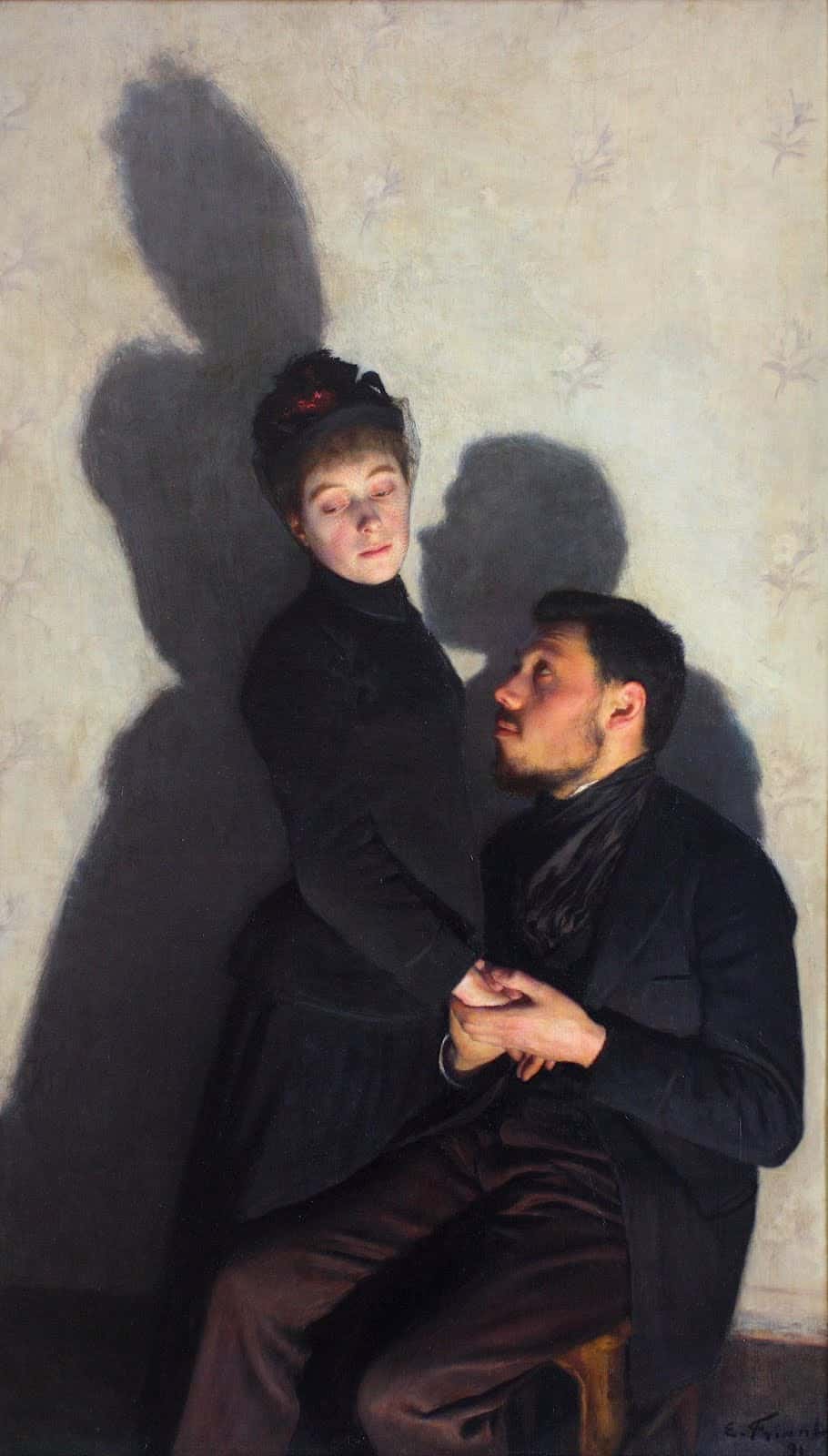 Émile Friant - Cast Shadows 1891