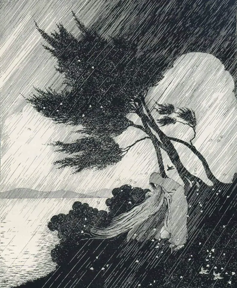 Ida Rentoul Outhwaite 1888 - 1960 The Storm