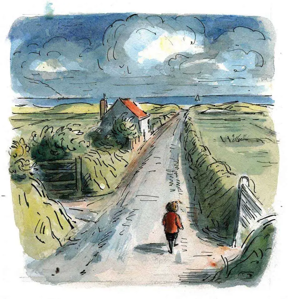 Illustration from “Peter the Wanderer”. Edward Ardizzone. 1963