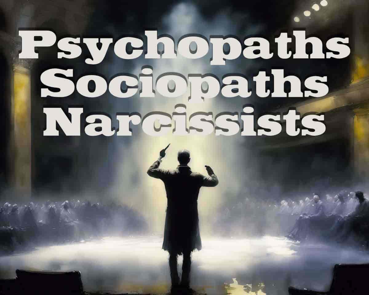 Psychopaths, Sociopaths, Narcissists in Fiction