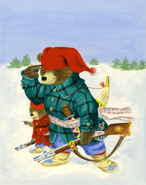 Richard Scarry (1919-1994), Pierre Bear , 1954 gun