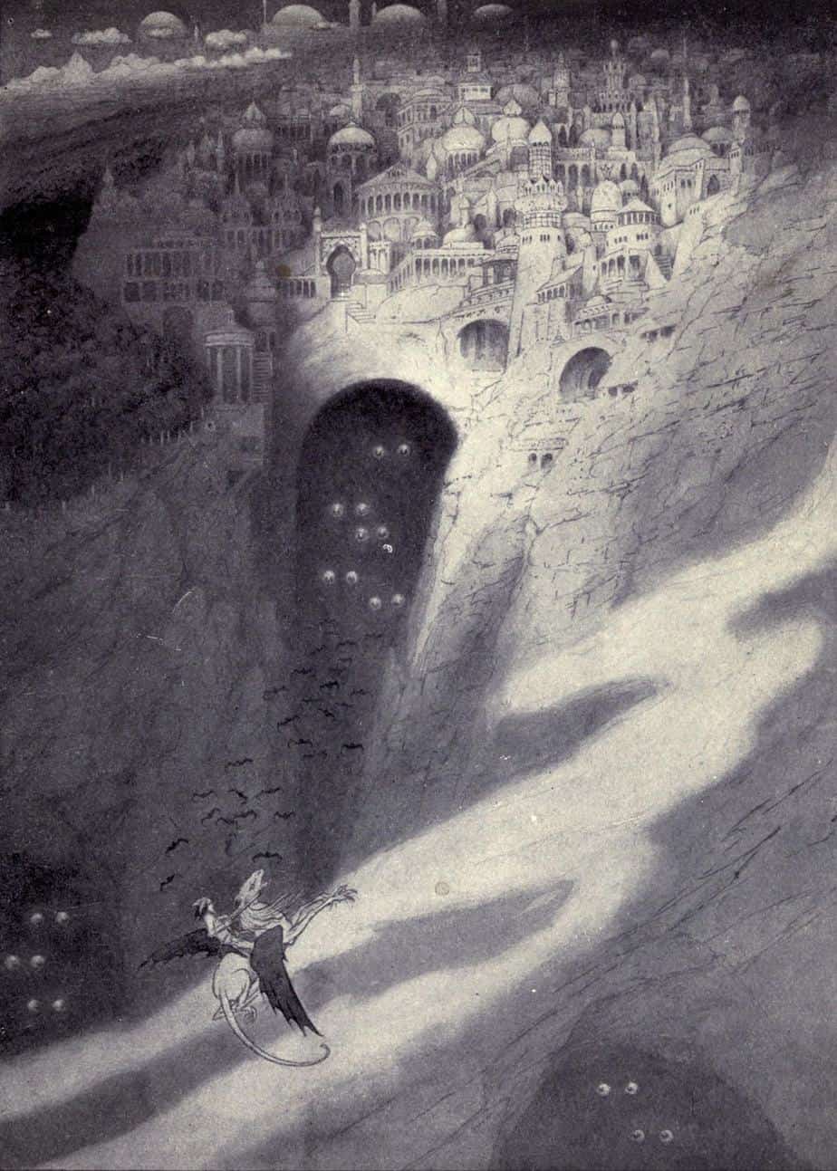 The book of wonder, a chronicle of little adventures at the edge of the world ca.1915 by Lord Dunsany illustrated by Sidney Herbert Sime