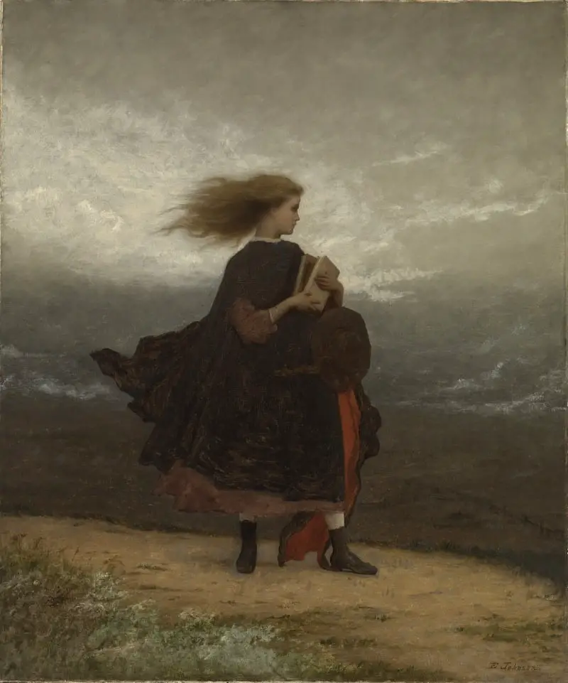 The Girl I Left Behind Me c 1872 Eastmen Johnson