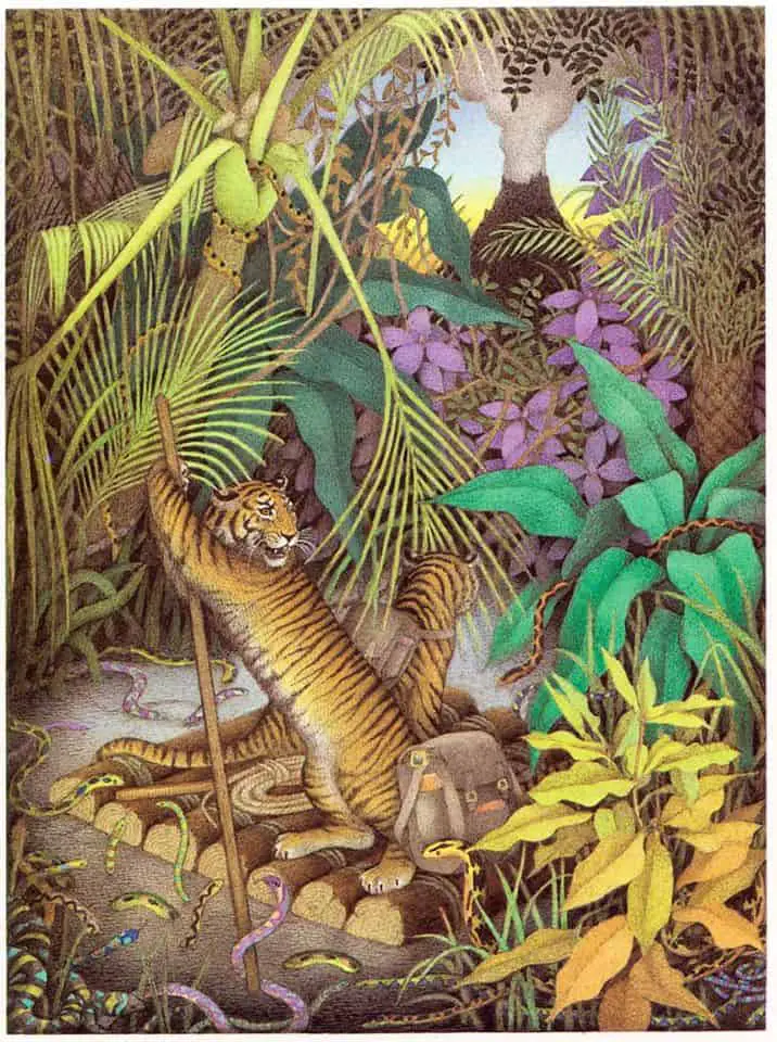 The Tyger Voyage illustrated by Nicola Bailey 1976
