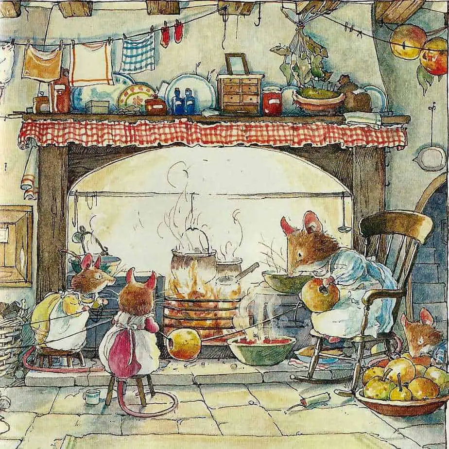 ill Barklem (1951 - 2017) British writer and illustrator Brambly Hedge