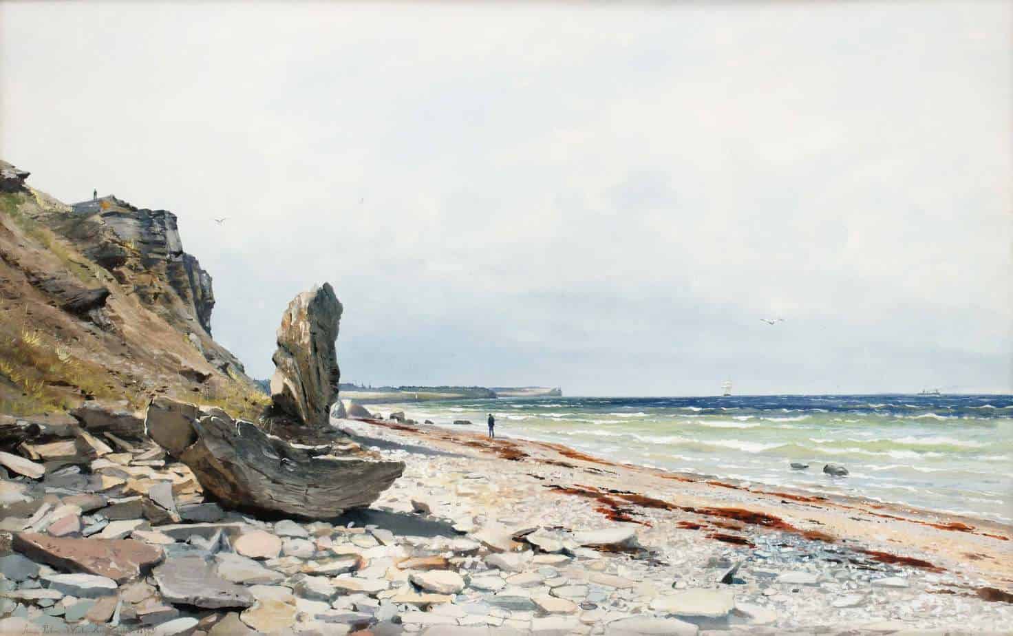 Anna Palm de Rosa (1859–1924) - Högklint Cliff