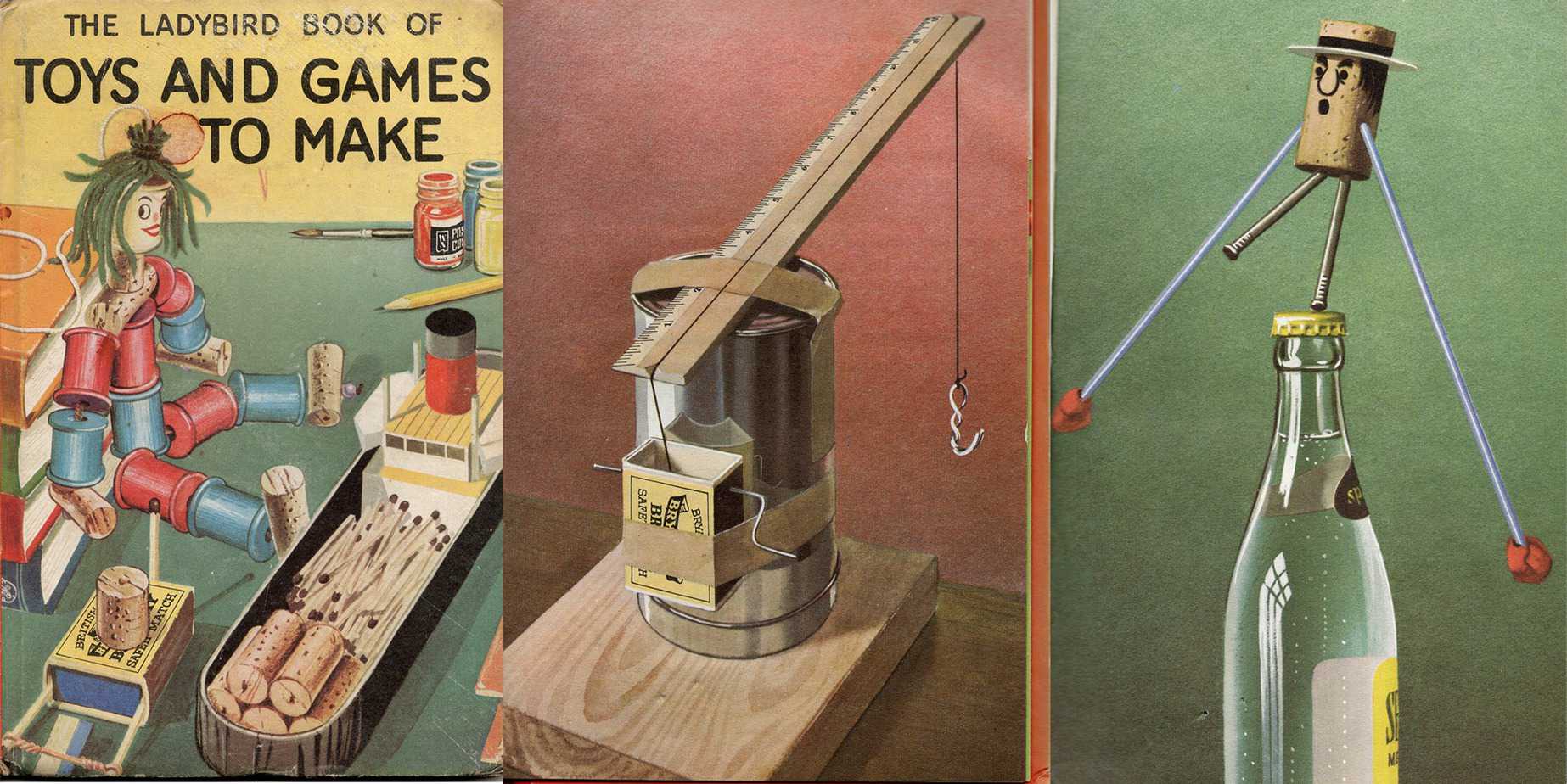 Ayton, Robert, The Ladybird Book of TOYS AND GAMES TO MAKE by James Webster, 1966