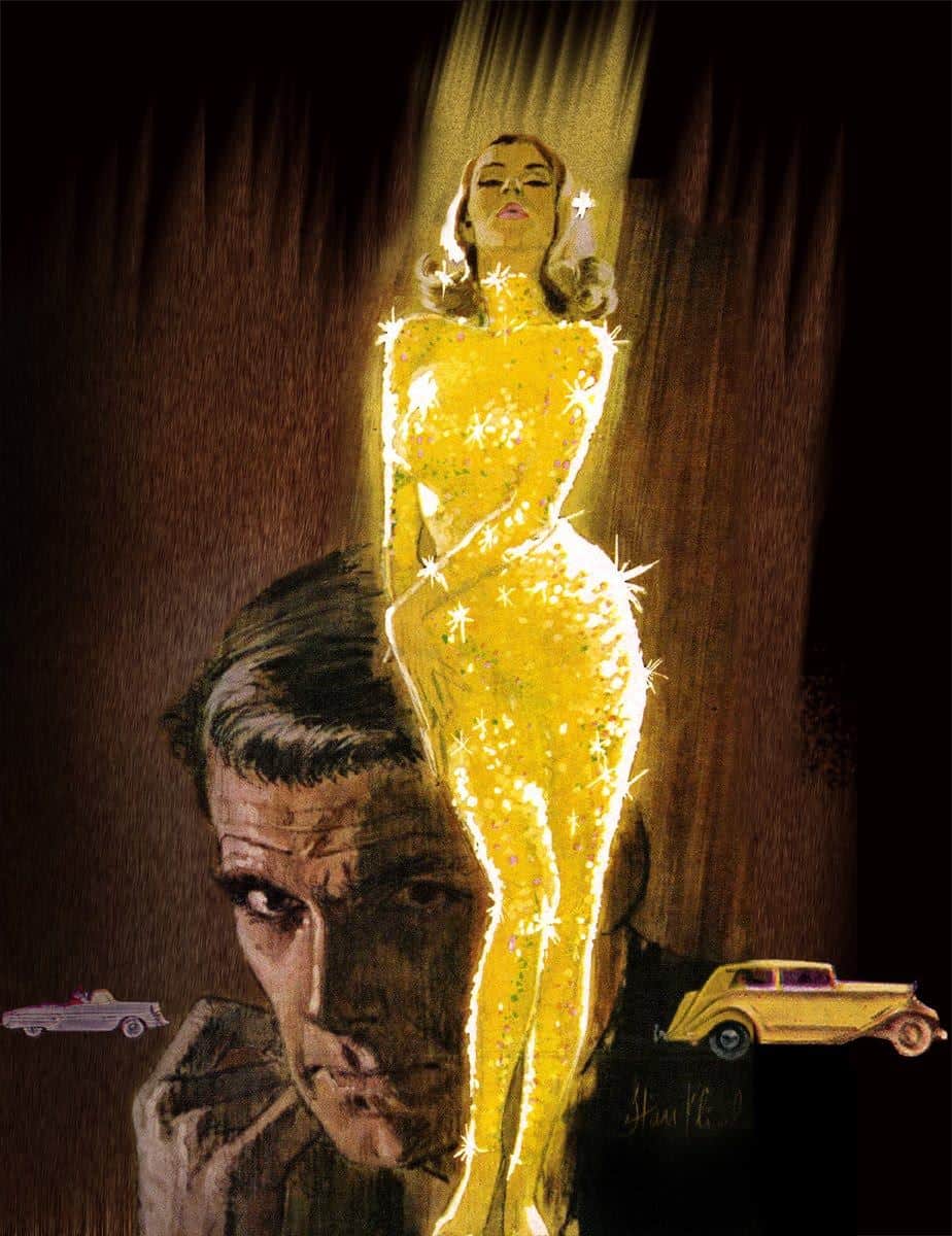 James Bond in Saga Magazine. Cover of Saga Magazine from July 1964 featuring a story about Goldfinger. Art by Barye Phillips