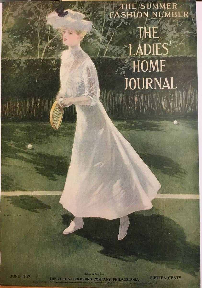 Ladies Home Journal Original Cover, June 1907 By Henry Hutt