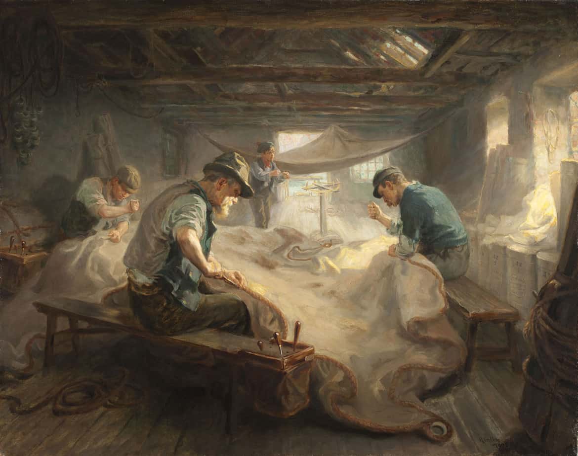 Ralph Hedley - The Sail Loft