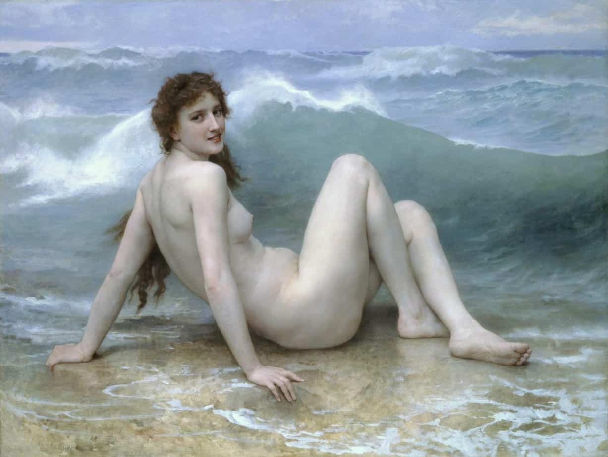 William Bouguereau - The Wave 1896