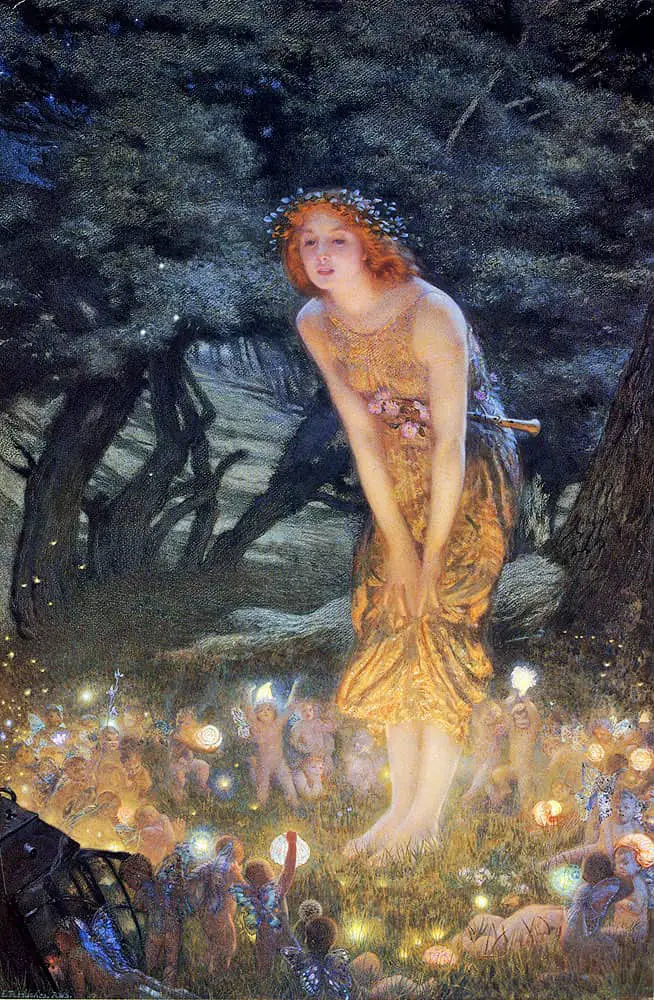 Edward Robert Hughes - Midsummer Eve