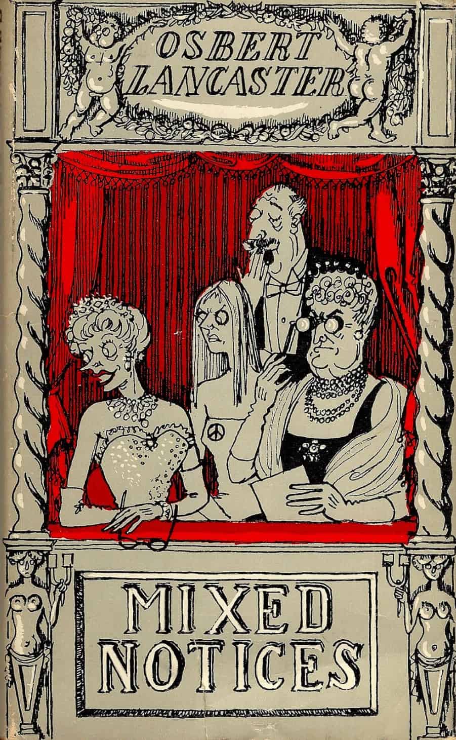 MIXED NOTICES (1963) Osbert Lancaster theatre