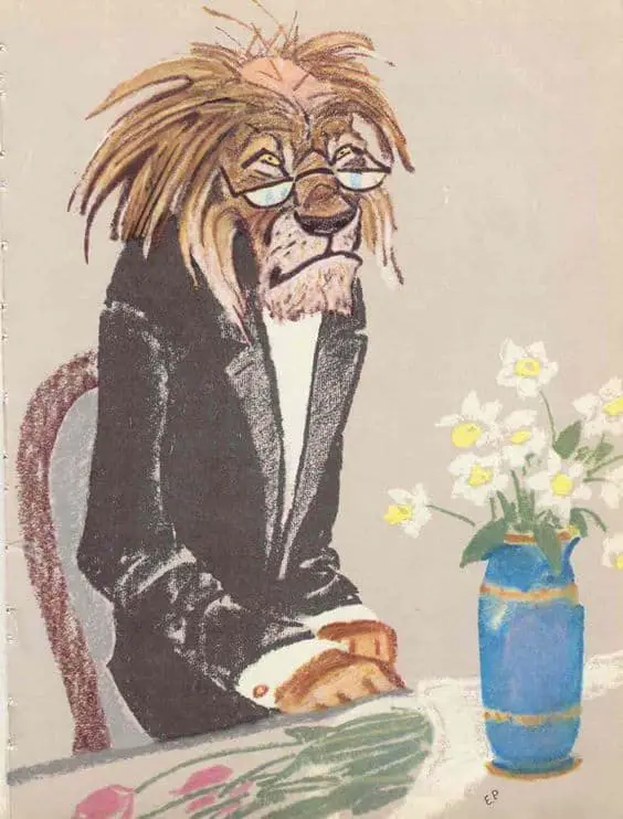 Postcard by Evgeniy Rachev (1906-1997)