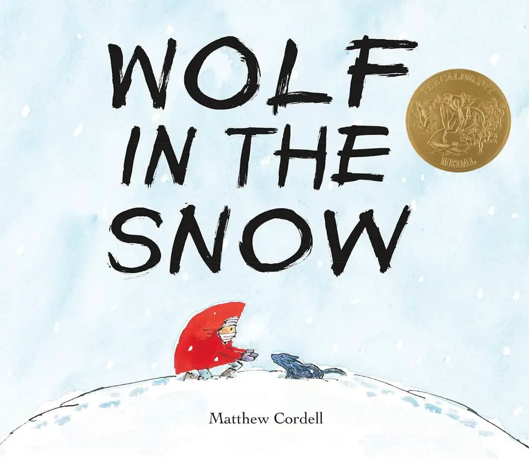 Wolf in the Snow by Matthew Cordell