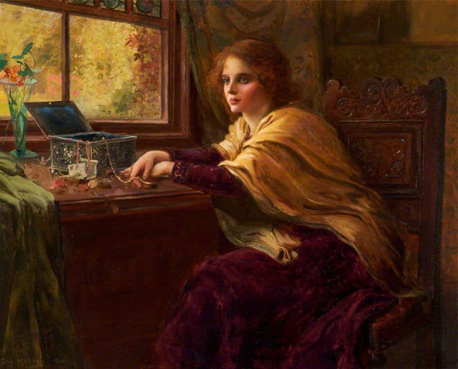 Thomas Edwin Mostyn - The Jeweled Box 1900