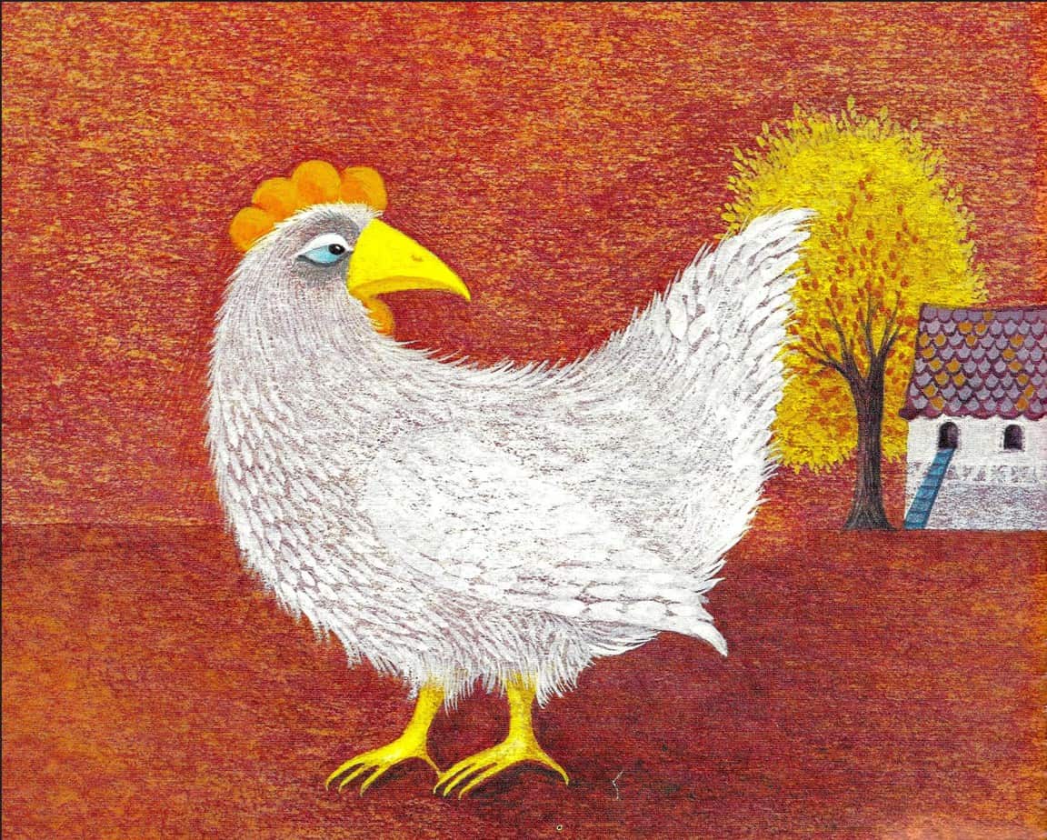 Chickens and Roosters in Art and Illustration