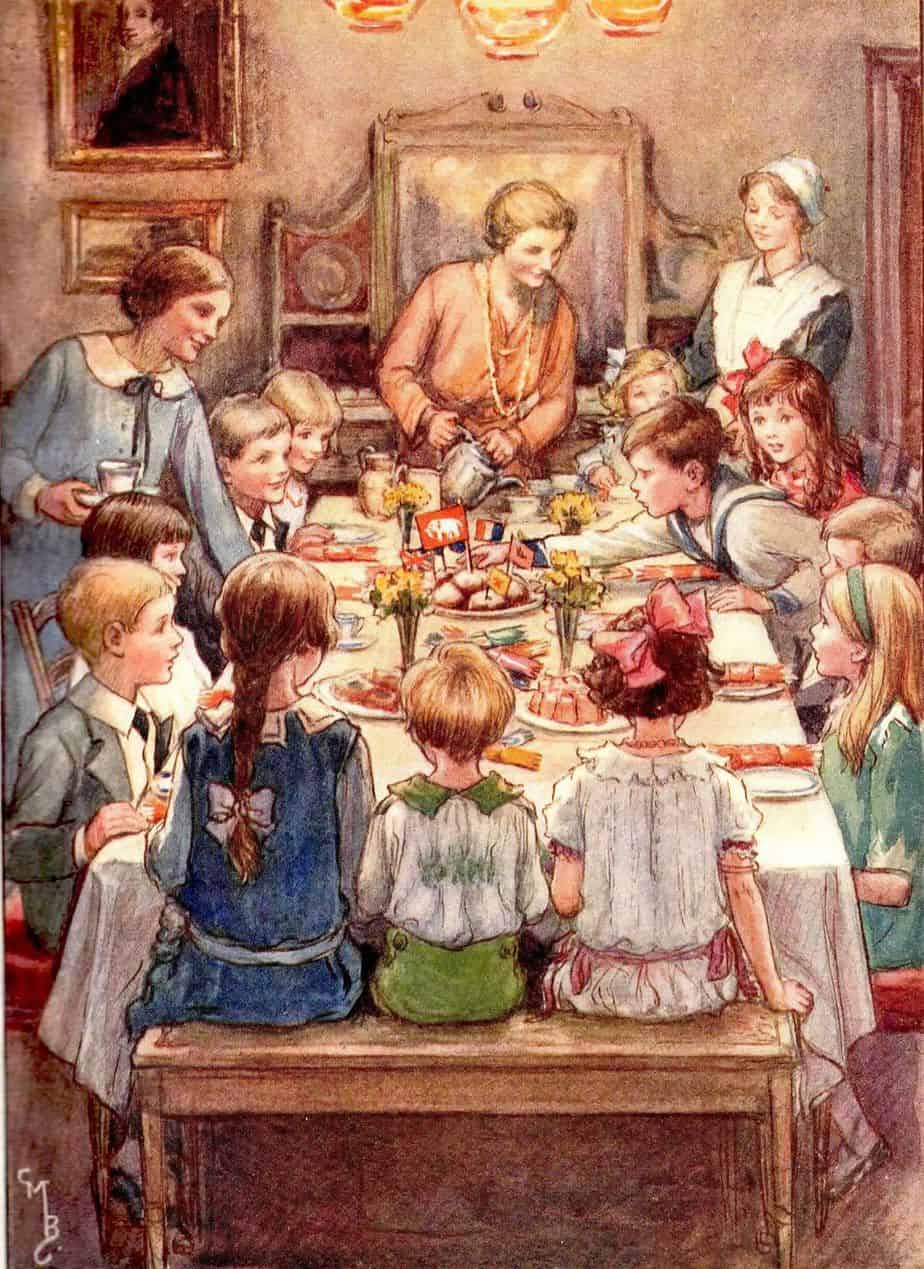 Cicely Mary Barker (1895 - 1973) the party