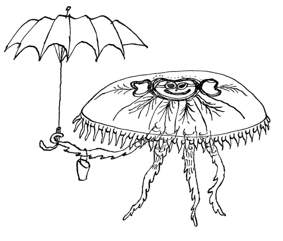 DE DIERKUNDIGE DICHTOEFENINGEN VAN TRIJNTJE FOP (1955) Bertram umbrella