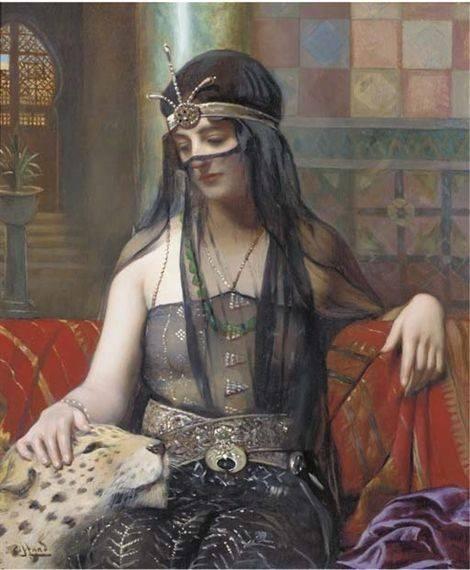 Art By Harold H Piffard 1867 - 1938 The Sultan's Favourite