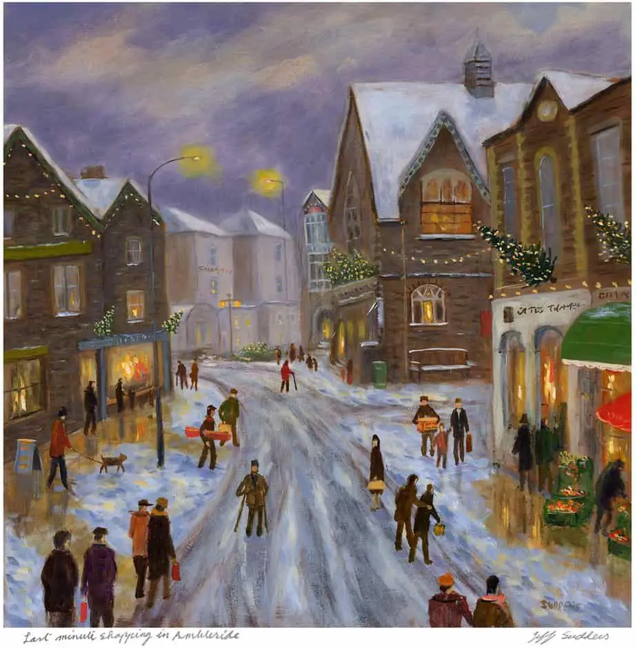 Jeff Sudders. ‘Last Minute Shopping in Ambleside