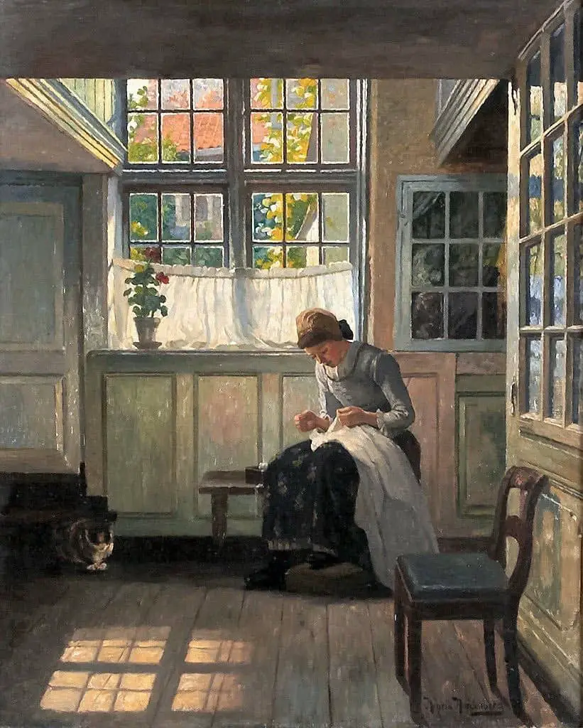 Swedish painter, Henrik Nordenberg (1857-1928)
