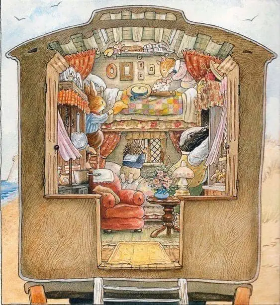 Brian Paterson, cutaway caravan