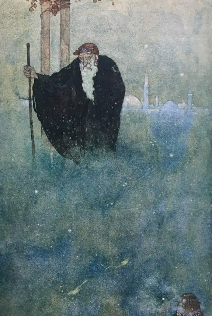 Dulac for The Arabian Nights There appeared before him an old man of venerable appearance