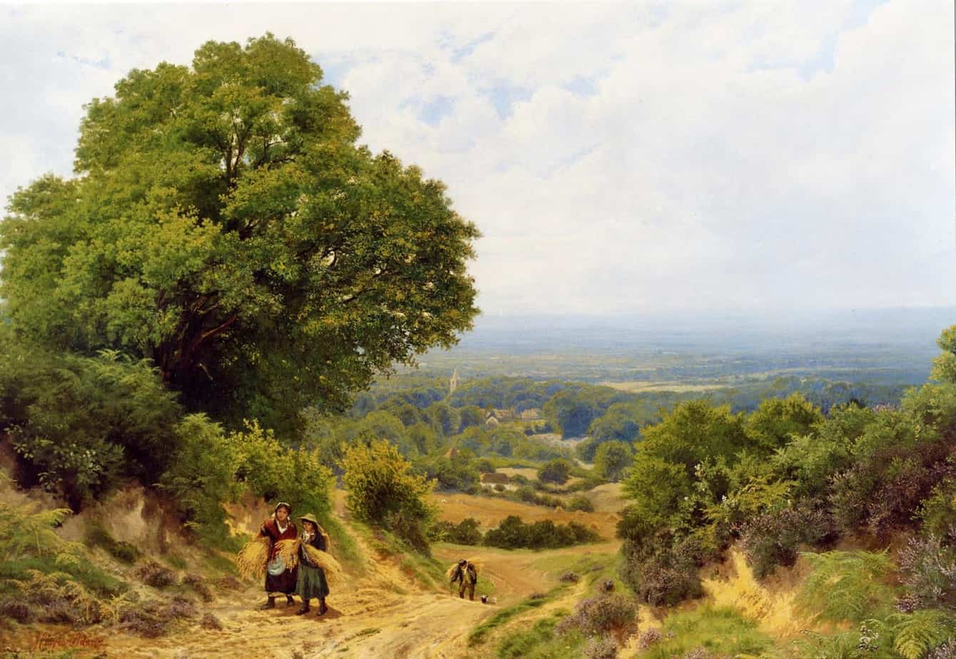 John Clayton Adams - Returning from the Harvest