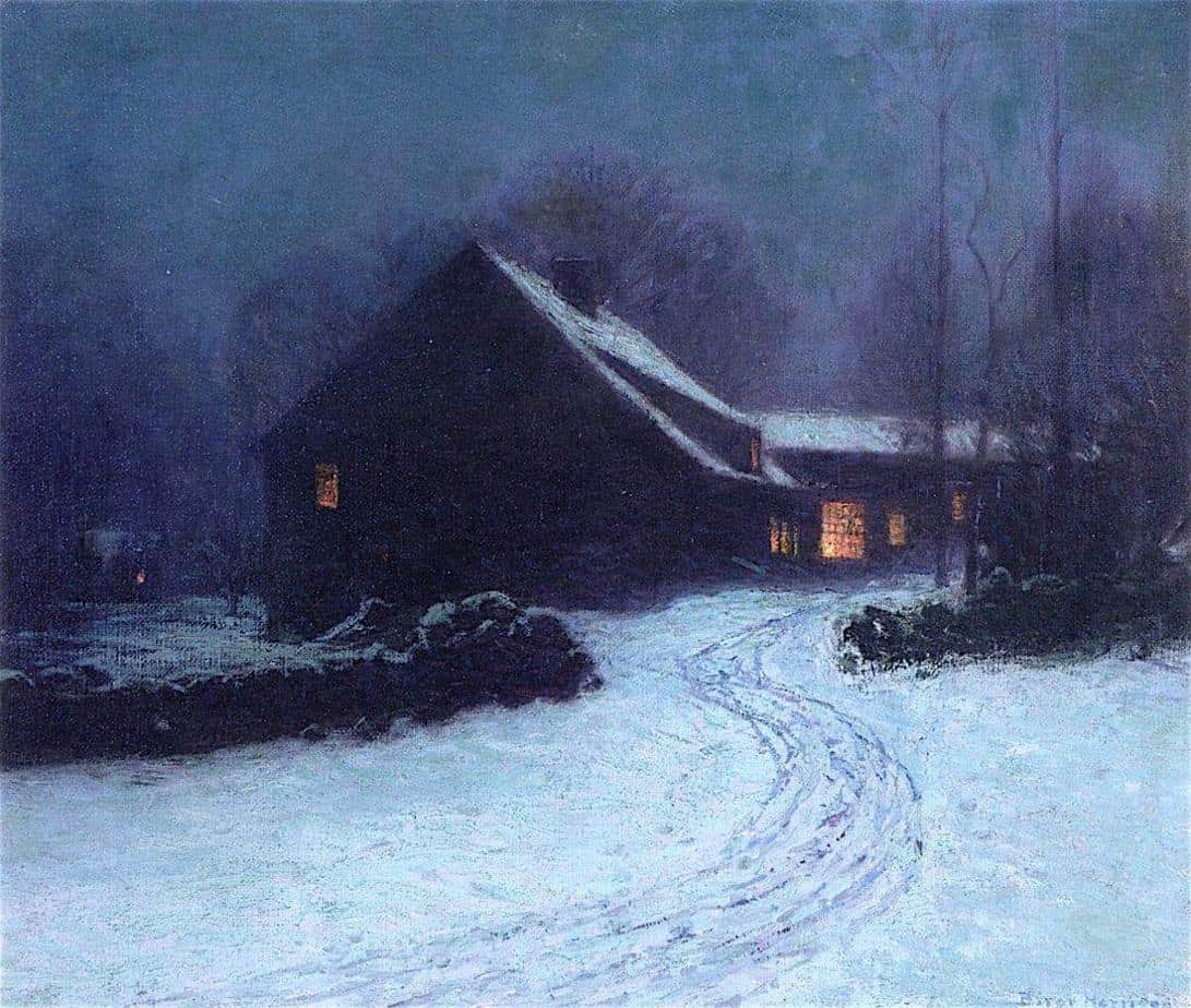 Lowell Birge Harrison (1854 - 1929) The Inn at Cos Cob, 1914