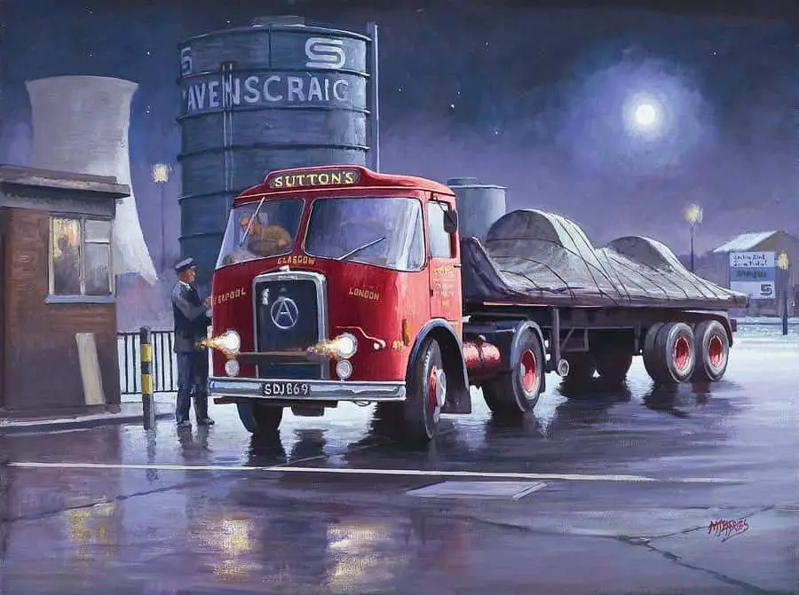 Mike Jeffries night lorry