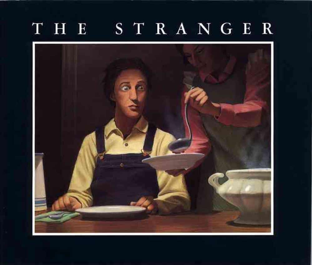 The Stranger by Chris Van Allsburg cover