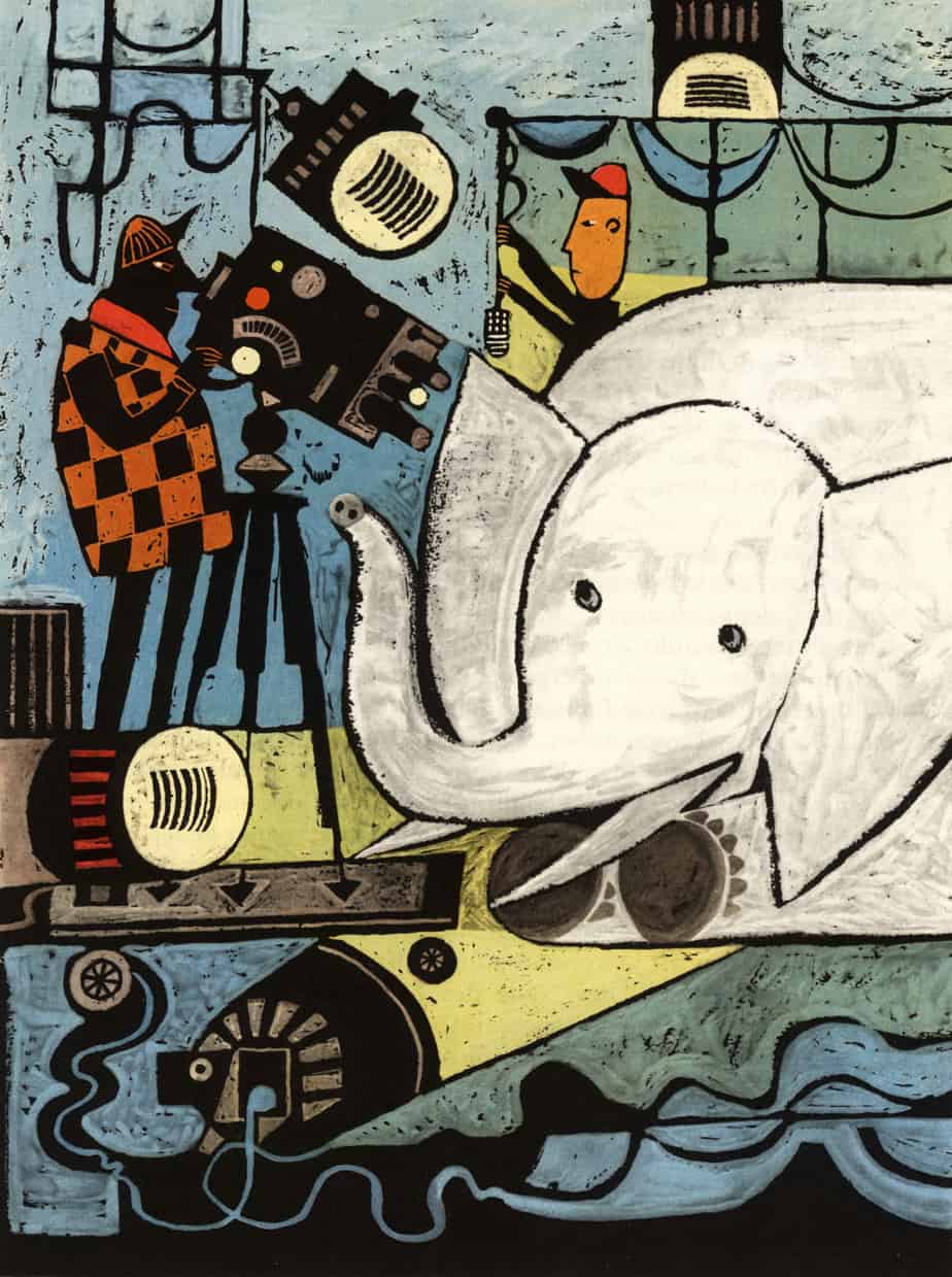 Zbigniew Rychlicki elephant