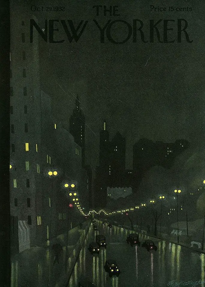 Adolph K. Kronengold night streets