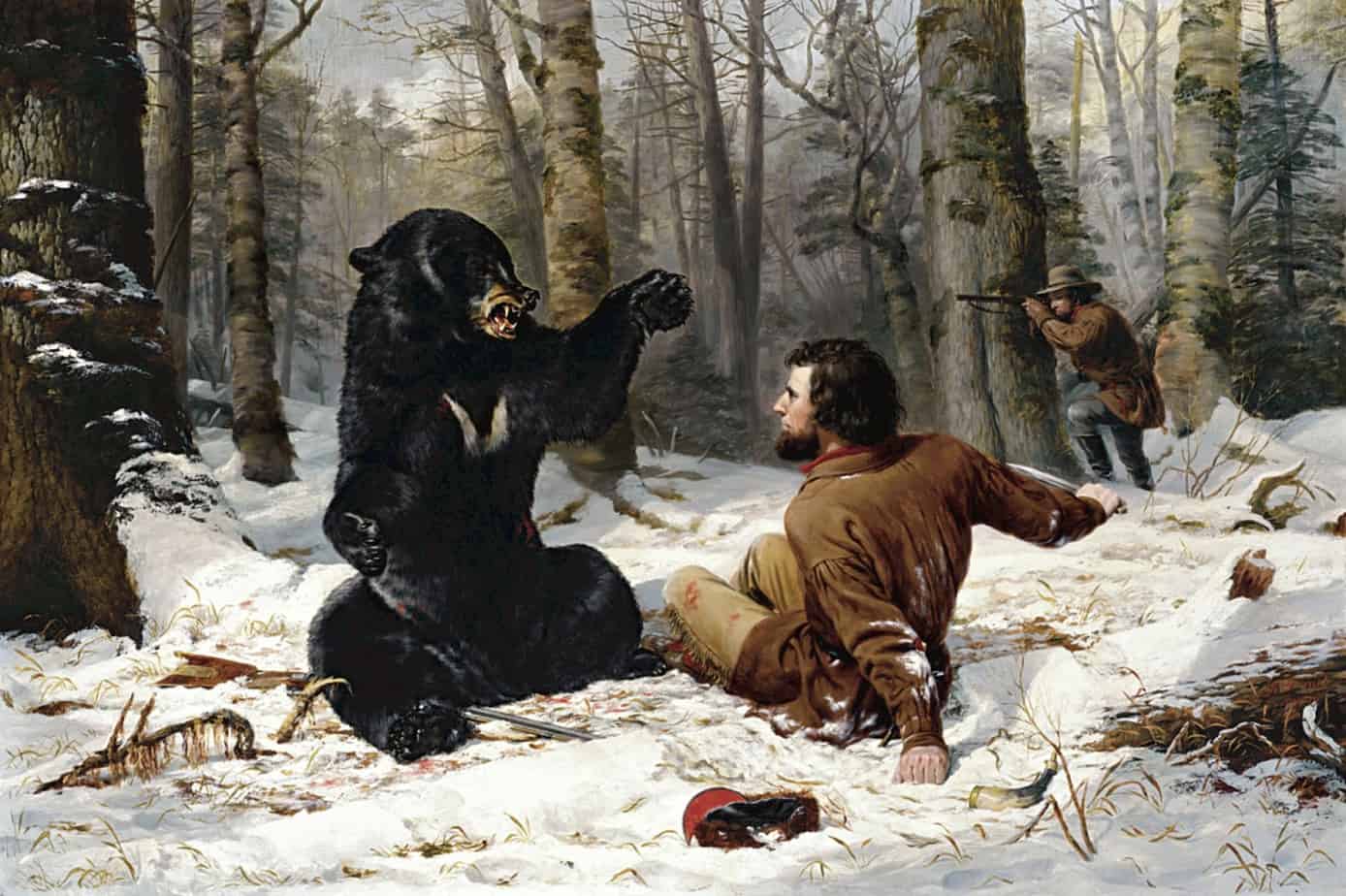 Arthur Fitzwilliam Tait - The Life of a Hunter-A Tight Fix bear