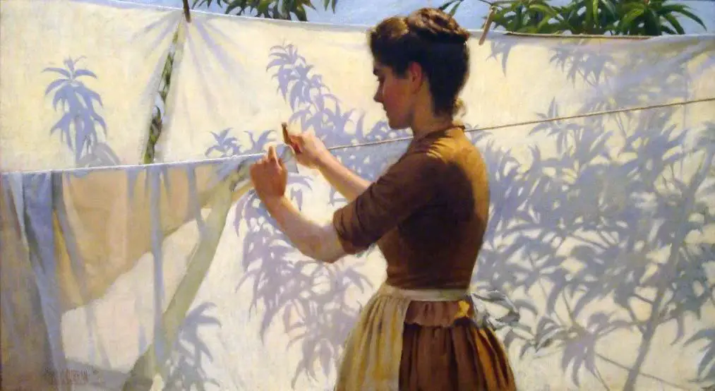 Charles Courtney Curran - Shadows