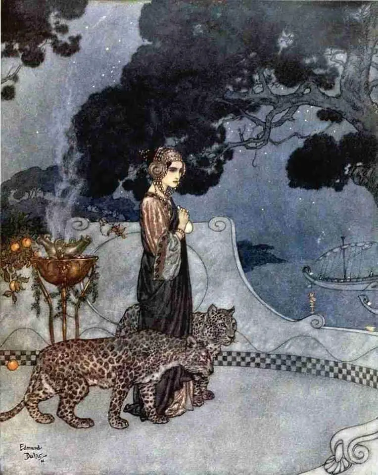 Circe (Enchantress), Edmund Dulac, 1911