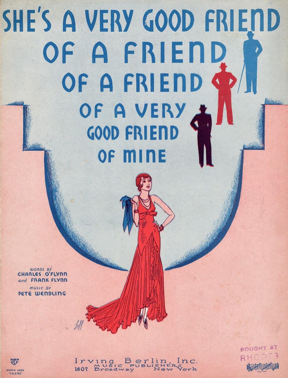 Cover design and illustration by Sydney Leff, 1930