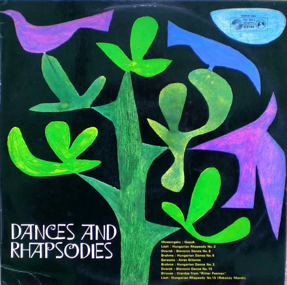 'Dances and Rhapsodies' concert hall