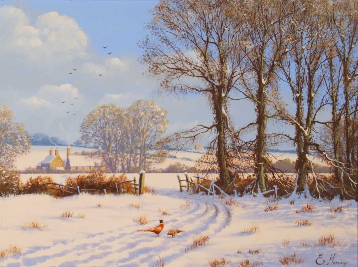 Edward Hersey - The Snowy Farm