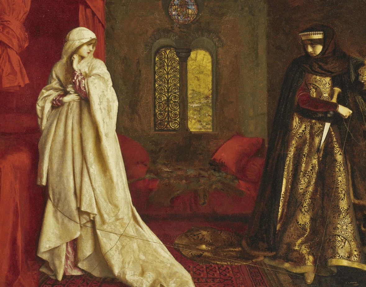 Frank Cadogan Cowper - Fair Rosamund and Queen Eleanor 1920